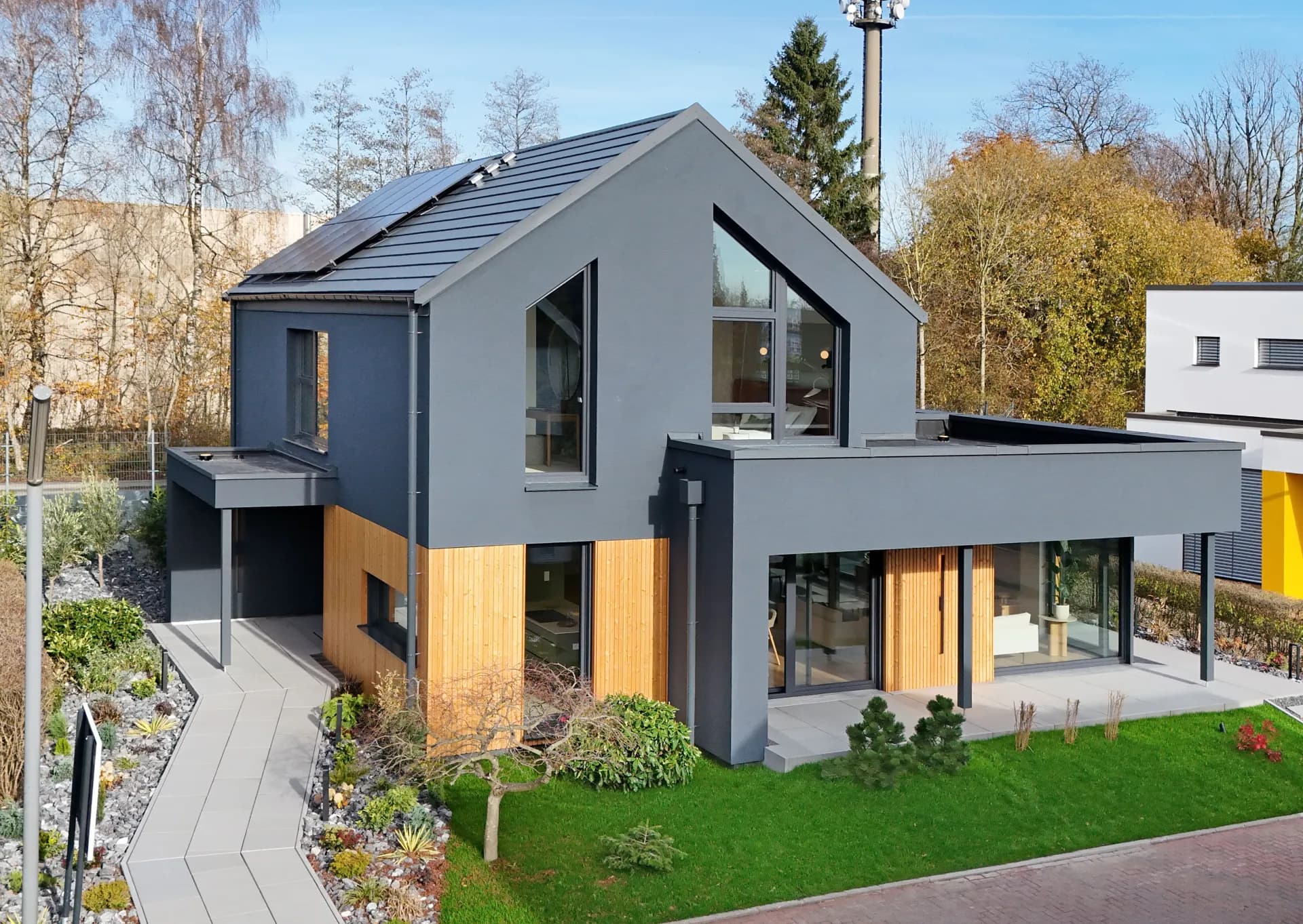 Danwood Musterhaus Point 159 in der FertighausWelt Wuppertal